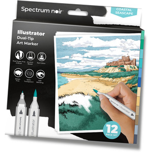 Spectrum Noir Illustrator 12 Pack by Spectrum Noir