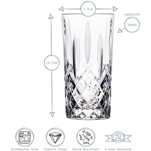 Orchestra Glassware 24pc Set - Clear by RCR Crystal