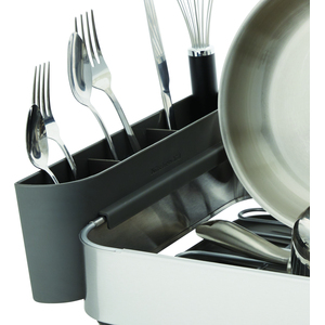 KitchenAid Compact Dish-Drying Rack - Grey by KitchenAid