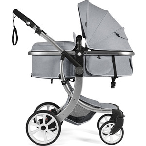 2-in-1 Baby Stroller Pushchair - Grey by Costway