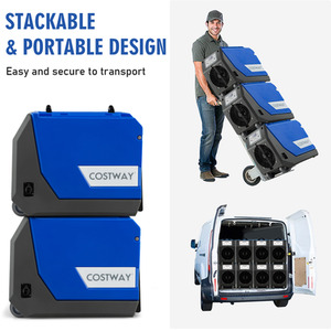 85L Industrial Dehumidifier - Blue by Costway