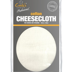 Cheese Cloth 180cm x 90cm - White by Cooks Choice