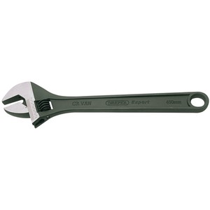 Draper 450MM Adjustable Wrench - black by Draper