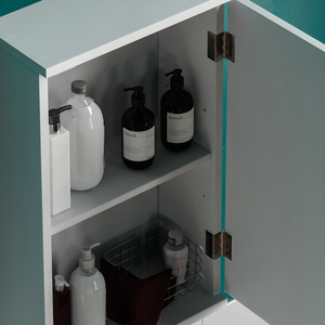 Priano Wall Cabinet - White by Vida Designs