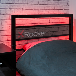 X Rocker Basecamp Single TV Gaming Bed - Black by X Rocker