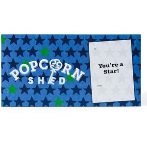 You Are A Star Gourmet Popcorn Letterbox Gift - Blue by Popcorn Shed