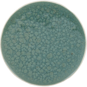 Salvie Reactive Glaze Coaster - Green