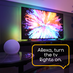 Smart RGBIC TV Backlight Strip - Black by ValueLights