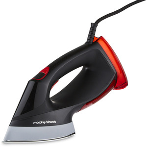 2 in 1 Steamer with Vertical with Horizontal Steam - Black by Morphy Richards