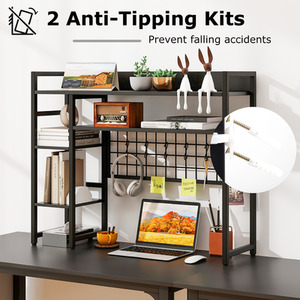Desktop Display Rack - Black by Costway