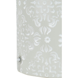 Cressida Table Lamp - Cream and White