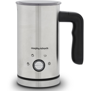 Morphy Richards Stainless Steel Milk Frother - Silver by Morphy Richards
