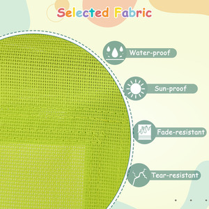 Climbing Dome and Play Set - Green by Costway