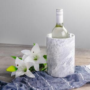 Marble Wine Bottle Cooler - 13cm - Grey by Argon Tableware