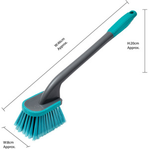 JVL Car Cleaning - Long Handle Wheel Brush by JVL