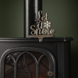 Silver Christmas Stocking Hanger Choice of Song by Samuel Alexander