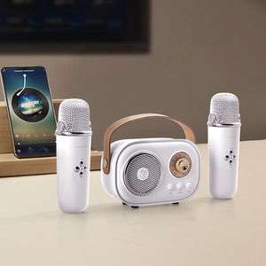 Portable Karaoke Machine with Wireless Microphones by komore