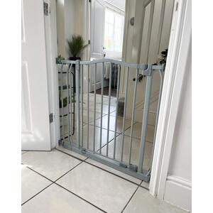 Curved Top Safety Gate - Matt Grey / 143cm - 152cm by Safetots