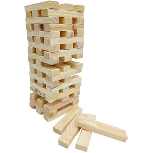 60 Piece Giant Tumbling Tower by Kids Outdoors