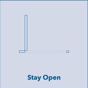 Extra Tall Curved Top Safety Gate - Matt Grey / 161cm - 170cm by Safetots