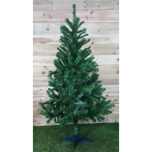 4ft Colorado Spruce Christmas Tree in Green with 287 tips - Green by Samuel Alexander