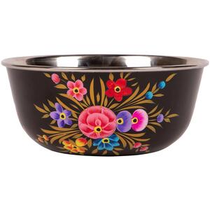 Pansy Picnic Bowl - 21.5cm - Carbon Pansy / 16.5cm by Billy Can