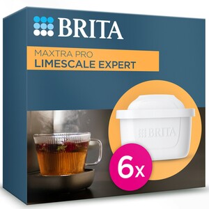 Pack of 6 Maxtra Pro Limescale Expert by BRITA