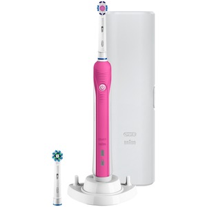 Oral-B Design Edition Smart 4 - 4000W - Pink Electric Toothbrush - Pink by Oral-B