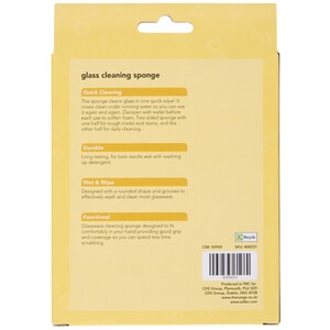 Pack of 2 Glass Cleaning Sponge