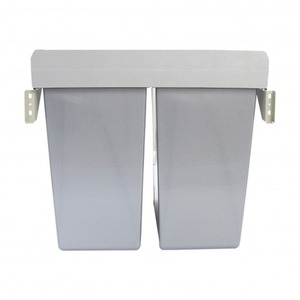 KuKoo 90L Pull Out Recycle Waste Bin - Grey by Kukoo