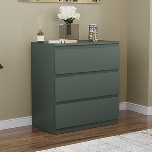Denver Bedroom Set (2 Drawer Bedside, 3 Drawer Chest, 2 Door 2 Drawer Wardrobe) by Vida Designs