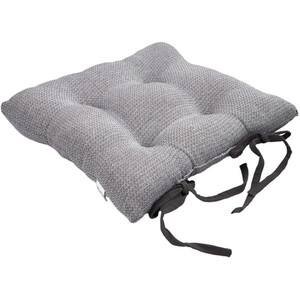 Woven Dobby Seat Pad - Grey