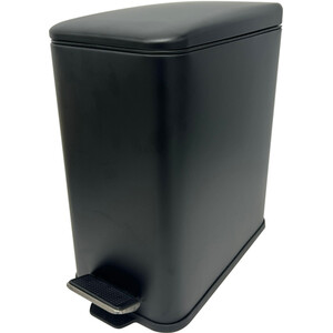 Slimline Rectangular Bin 10L - Black