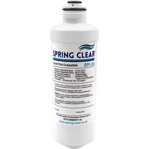 SpringClear SPC-04 Lincat FC04 Compatible Boiling Water Filter Cartridge - White by SpringClear
