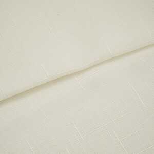 Linen Look Table Cloth - White by Divante