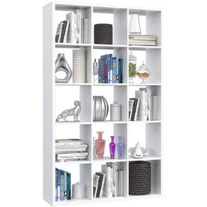 Mauro 3x5 Shelving Unit - Sand Oak by Furniture To Go