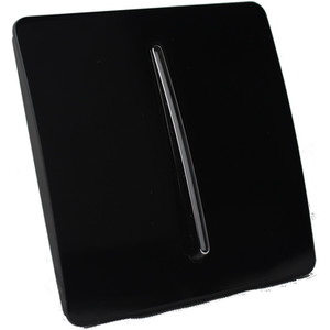 1 Gang 3 Way Intermediate Lightswitch - Gloss White by Trendiswitch