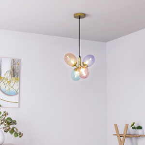 Ellie 4 Light Ceiling Fitting - Gold