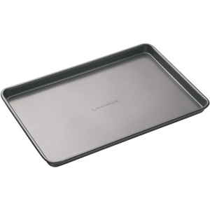 MasterClass Set 39x28x7cm Roaster, 39x27x2cm Tray 23x23x4cm Square Pan - Grey by MasterClass