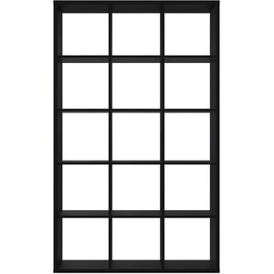 Mauro 3x5 Shelving Unit - Black by Furniture To Go