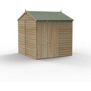 4LIFE Reverse Apex Shed 7x7 by Forest Garden