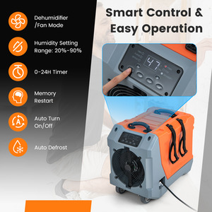 Crawl Space Dehumidifier with Pump by Costway