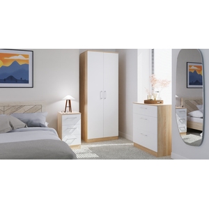 Devon Ready Assembled 3 Piece Bedroom Set