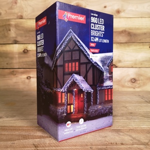 LED Cluster Multi Function Christmas Lights with Timer by Samuel Alexander