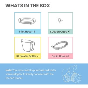 Comfee Large Capacity Countertop Dishwasher with No Water Hookup Required - White by Comfee