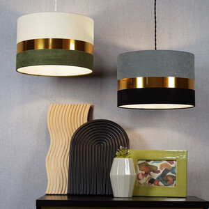 Maddox Shade - Grey, Gold and Black