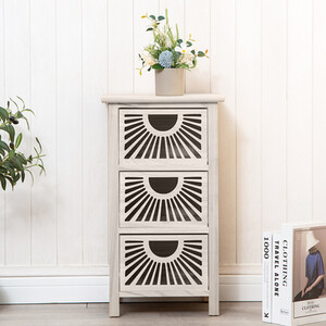 Aurora Storage Tower - Cream