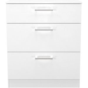 Ryedale Ready Assembled 3 Piece Furniture Pack - White Ash
