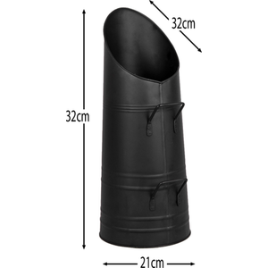 Coal Hod - Black by Vida Designs