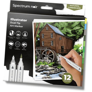 Spectrum Noir Illustrator 12 Pack by Spectrum Noir